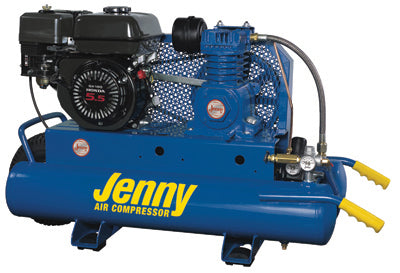 Jenny Gas Air Compressor 5.5HP 8 Gal Tank Jenny Gas Air Compressor 5.5HP 8 Gal Tank